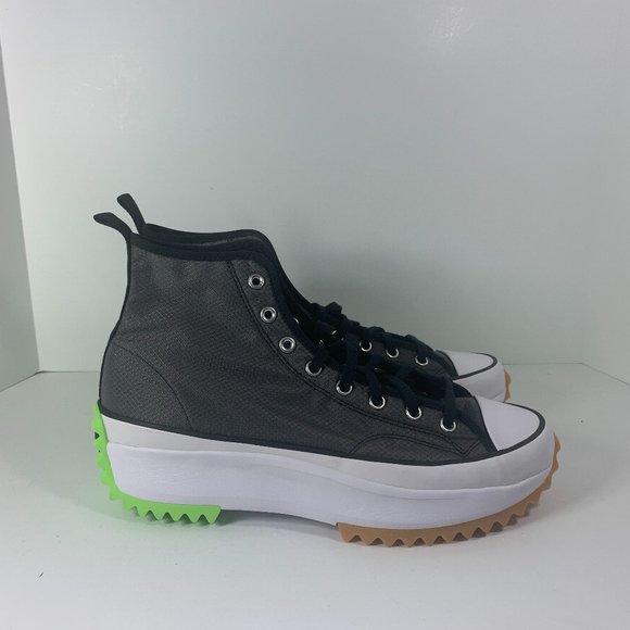 CONVERSE RUN STAR HIKE Men’s Size 13 CONCRETE HEAT BLACK / Ghost Green 167852C - Picture 1 of 11